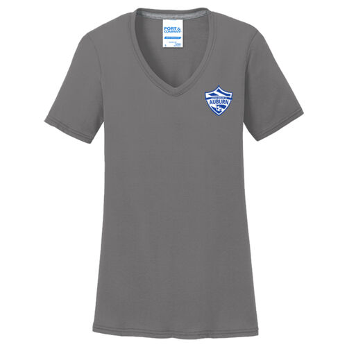 USA - Ladies Performance Blend V Neck Tee Thumbnail