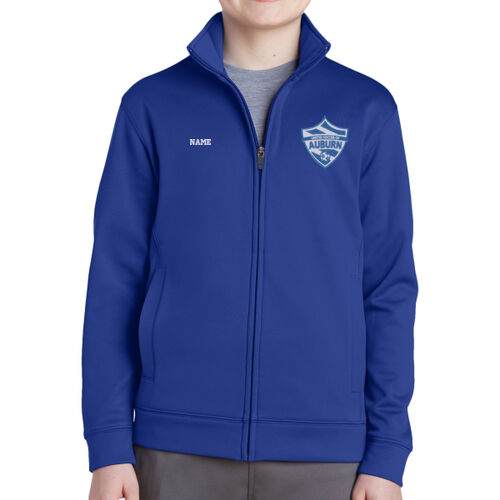 USA - Youth Sport Wick ® Fleece Full Zip Jacket Thumbnail